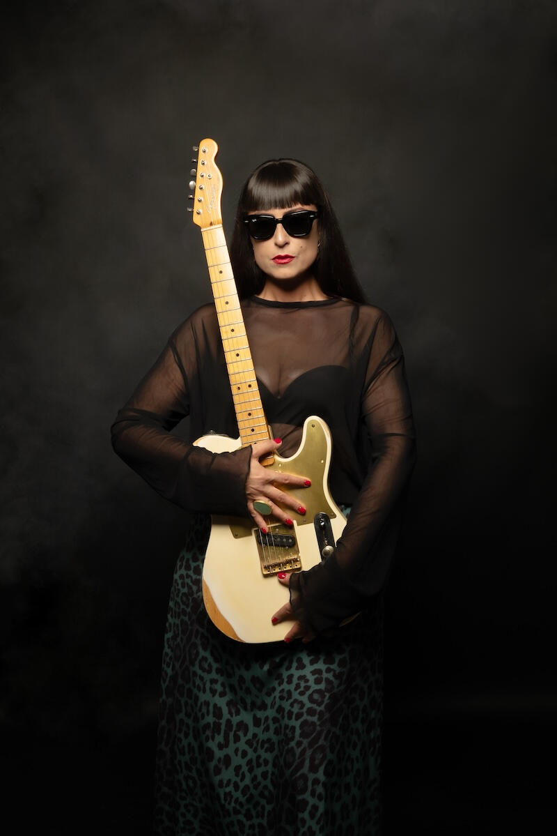 Angela telecaster photo: Riccardo Piccirillo